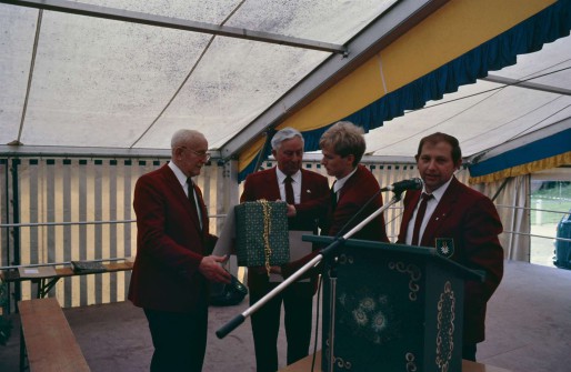 Josef Zentgraf, Josef Hohmann, JürgenZentgraf, Helmut Hohmann (1.Vorsitzender)